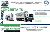 Bombeo de Concreto Premezclado